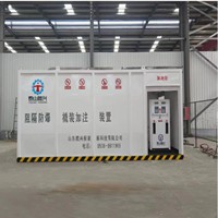 Estación de Servicio Móvil de Acero al Carbono TENGXING al Mejor Precio, con Bomba de Diésel/Gasolina, Control Remoto, Acabado Pintado, 1 Año de Garantía