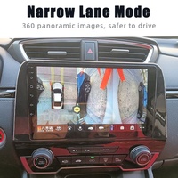 Autoradio universel avec écran IPS, lecteur multimédia Android, vue à 360°, T5, TS10, TS18