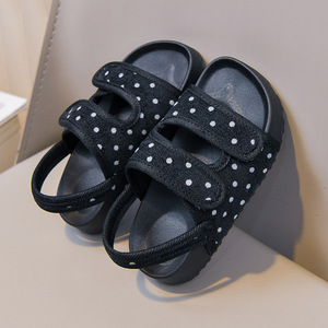 Sandali da spiaggia antiscivolo con suola morbida a pois per bambine 2026, taglie 26-36 # - Product Image 5