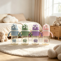2025 300ml biberon bébé à col large haute capacité anti-colique sans BPA pour les nouveau-nés