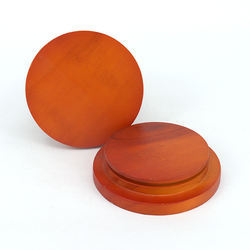 ฝาไม้ MDF สีไม้สนคุณภาพสูง รูปทรงกลม พร้อมโลโก้สั่งทำ สำหรับขวดเทียนแก้วสไตล์โมเดิร์น จัดจำหน่ายโดยผู้จัดจำหน่ายของเรา - Product Image 4