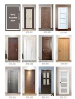 WPC Porte intérieure cachée affleurant plat zéro ligne système de porte cachée cachant la porte intérieure de dalle battante