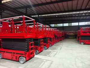 自走式8米电动垂直升降高空作业平台，带剪叉式升降稳定结构，剪叉式升降 - Product Image 4