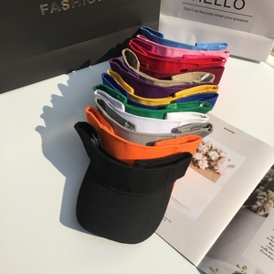 Casquette de golf personnalisée de haute qualité en gros, visière unie avec logo, visière vide ajustée pour le sport et le cyclisme - Product Image 2