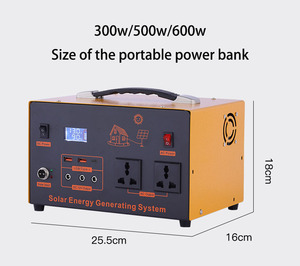 Système d'énergie <span class=keywords><strong>solaire</strong></span> portable 300w-600w pour la maison hors réseau Ensemble <span class=keywords><strong>complet</strong></span> de générateurs solaires d'urgence pour la maison <span class=keywords><strong>Camping</strong></span> en plein air - Product Image 4