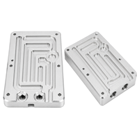 Plaque de refroidissement liquide en aluminium 6061 usinée CNC 4 axes pour capteurs automobiles, pièces CNC en aluminium personnalisées OEM ODM