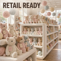 Peluche de chat personnalisée de haute qualité, OEM ODM, poupée chaton réaliste en peluche, rembourrage en coton PP doux, peluche de chat personnalisée