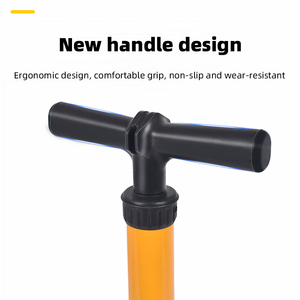 <span class=keywords><strong>Pompe</strong></span> tubulaire en acier orange haute pression 160PSI hauteur 600mm <span class=keywords><strong>avec</strong></span> adaptateur de valve multi-usage pour <span class=keywords><strong>un</strong></span> gonflage rapide des pneus - Product Image 4