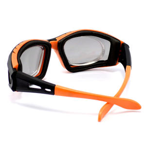 औद्योगिक अनुकूलित सॉफ्ट फ़्रेम आरएक्स सुरक्षा चश्मा फोम के साथ खरोंच प्रतिरोधी सुरक्षात्मक चश्में - Product Image 2