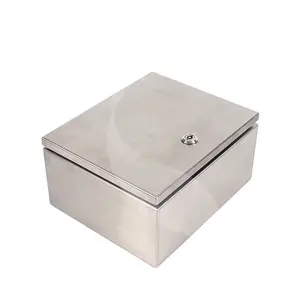 SP-B2-302520 Customized SS201 Metal Box 300*250*200mm Electrical Distribution Box Outdoor Stainless Steel Enclosure