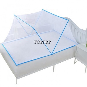 Moustiquaire carrée portable pour lit double - Product Image 1
