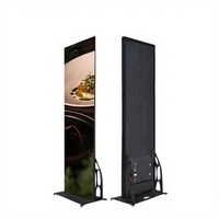 Letrero LED Plegable Programable y Personalizable IP43, Pantalla LED Digital para Interiores con Control Móvil para Mensajes