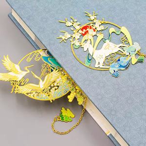 ที่คั่นหนังสือโลหะรูปสัตว์ ดีไซน์ใหม่ คุณภาพสูง แบบกำหนดเอง ทำจากทองเหลืองกลวง สวยงาม เป็นมิตรกับสิ่งแวดล้อม ของขวัญส่งเสริมการขายสำหรับธุรกิจ - Product Image 2