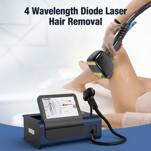 Machine d'épilation au laser à diode 1000W, 4 longueurs d'onde, équipement de beauté professionnel pour salon esthétique - Product Image 1