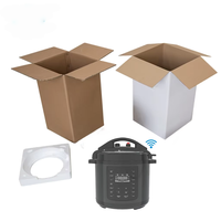 Cuisinière à pression multifonctionnelle intelligente avec contrôle par application via WIFI, 6L, 1000W, 13-en-1, cuve intérieure en aluminium, pour usage domestique
