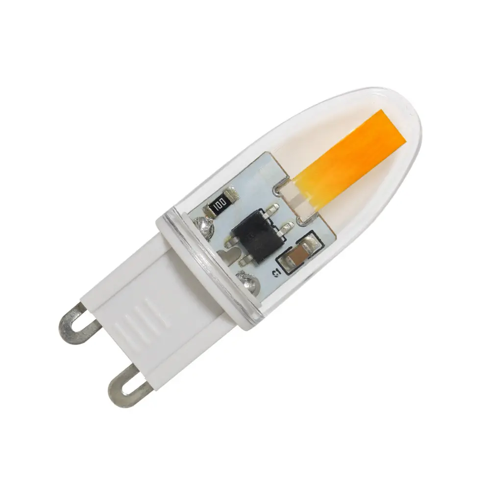 Source de lumière LED cob à économie d'énergie, ampoule de remplacement, haute pression G9, tête de lampe, ampoule portable en plastique
