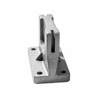 Bloc de montage en métal moulé de précision OEM en silice sol, support en acier moulé sur mesure pour machines d'ingénierie