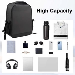 Raoaoqoon Led <b>Backpack</b> 17 Inches <b>Laptop</b> Compartment Waterproof With App Control Programmable Screen Travel Motorcycle Use - Product Image 5