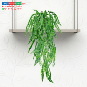 Artificial Hanging Fern Creeper Green Foliage Decorative Vine Plant for Home Balcony Garden <b>Wall</b> and Indoor Decor - Product Image 5