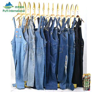 Pantalons en jean à bretelles en solde, lots <span class=keywords><strong>de</strong></span> vêtements usagés, vêtements usagés mixtes, vêtements <span class=keywords><strong>d</strong></span>'<span class=keywords><strong>occasion</strong></span>, acheter des vêtements <span class=keywords><strong>d</strong></span>'<span class=keywords><strong>occasion</strong></span> - Product Image 4