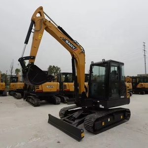 Nouvelle pelle hydraulique Sany Sy55c, marque chinoise renommée, pour travaux de construction et utilisation agricole, à vendre - Product Image 1