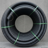 Tube flexible ondulé de qualité supérieure SF1671 en polypropylène PP PVC HDPE PE UPVC, conduit électrique de 1/2 pouce