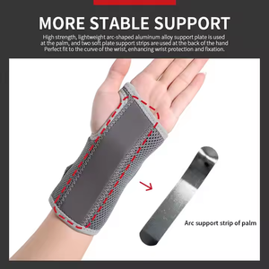 สายรัดข้อมือทางการแพทย์สำหรับอุโมงค์ carpal สายรัดข้อมือแบบปรับได้ - Product Image 4