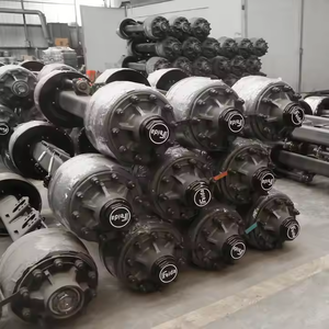 Essieu lourd 13ton 16ton Fuwa Essieu 20ton Essieu de remorque américain dans un camion Remorque Semi-remorque Pièces à vendre - Product Image 5