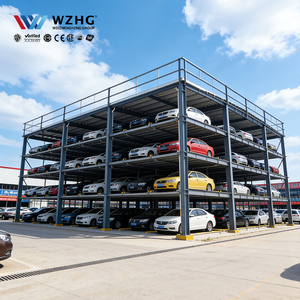 Cladding-Ready Steel Car Park Building Facade-compatible Parking Tower Panel Attachment Points Flexibility for Architects - Product Image 1