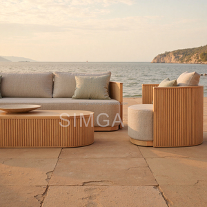 <span class=keywords><strong>Muebles</strong></span> <span class=keywords><strong>de</strong></span> Jardín Modernos <span class=keywords><strong>de</strong></span> Lujo para Patio, <span class=keywords><strong>Muebles</strong></span> <span class=keywords><strong>de</strong></span> Madera <span class=keywords><strong>de</strong></span> Teca Maciza para Exteriores, <span class=keywords><strong>Diseño</strong></span> Simple - Product Image 2