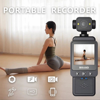Mini-Kamera HD 1080 WiFi Taschenkamera für Outdoor-Sportarten Video-Audio-Recorder mit Schleifenaufnahme Rückclip Fahrrad-Camcorder Smart Home