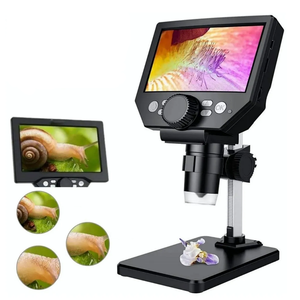 Microscopio Digital con Pantalla LCD de 4.3 Pulgadas, Cámara Electrónica con Aumento de 1000X, Grabador de Video, Tarjeta TF de 32GB y Batería Recargable - Product Image 3