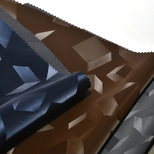 جاكيت بسحاب من الجلد الصناعي مع تفاصيل وظيفية مطاطية للمنسوجات المنزلية والملابس الزخرفية والاستكشاف الحضري - Product Image 4