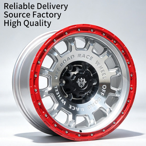 Jantes Flowtone de haute qualité, Beadlock 4x4 tout-terrain, 5x108 6x114.3 6x139.7, jantes en aluminium de <span class=keywords><strong>17</strong></span> <span class=keywords><strong>pouces</strong></span>, Rines, Jantes - Product Image 1