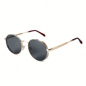 Nouvelles Lunettes de Soleil Tendance 2021 avec Verres Miroir UV400 – Vente Flash : Lunettes Métalliques Homme et Lunettes Rondes Steampunk Femme - Product Image 6