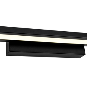 Modern LED <b>Wall</b> Lamp Black Crystal Rectangular Bedroom <b>Lighting</b> 3500K Warm White Surface Mounted Touch Control <b>Dimmable</b> - Product Image 5
