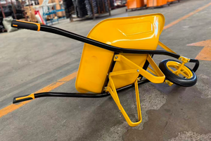 低価格高品質130kg 65L積載量一輪車メーカー工業用金属製単輪トロリーOEMから - Product Image 4