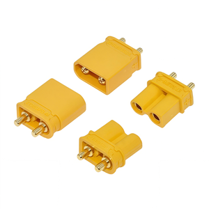Amass XT30UPB-F/M Series Male & Female PCB Mount Connector Pair, 15A-30A for Model Power Systems, Toys, and Electronic Boards - Product Image 1
