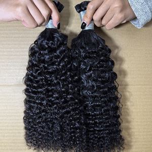 Venta al por mayor de alta calidad extensiones de cabello virgen camboyano solo donante Remy doble dibujado queratina enlace plano U I extensiones de punta - Product Image 2