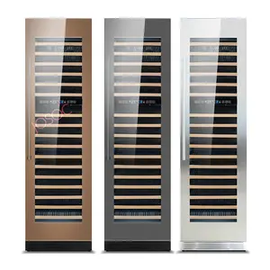 Grande frigorifero per vino integrato multifunzionale cantina multiuso tutto In uno progettato per essere integrato nella tua cucina