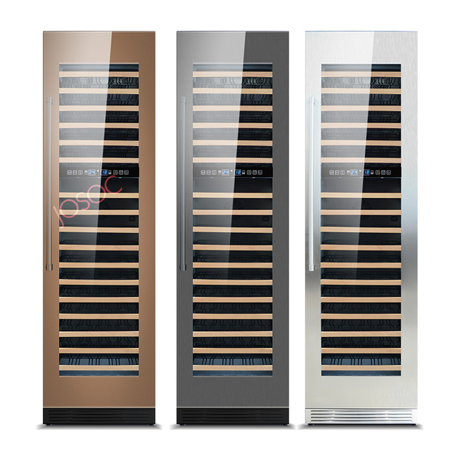 Multifunctional Large Integrated Wine Fridge Multi-purpose Wine Cellars All Wall Mounted Fridge Freezer No Blue Light 120 220