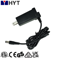 Adaptateur secteur LED étanche IP44 Hua Yi Teng 24V 250mA 6W (prise US/EU/UK/AU) pour Noël/Halloween