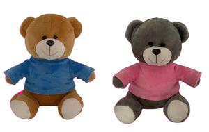 Boneka Plush Promosi Logo Kustom Beruang Dokter Desain Terbaru Kaos Logo Boneka Lembut Gantungan Kunci 5cm Hadiah Harga Murah - Product Image 3