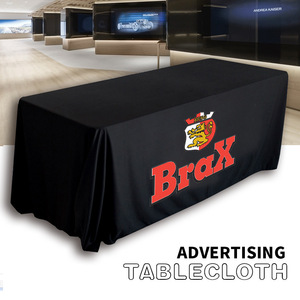 Khuyến mãi tùy chỉnh in Khăn Trải Bàn tiếp nhận sự kiện hội nghị gian hàng quảng cáo hiển thị bảng Bìa - Product Image 2