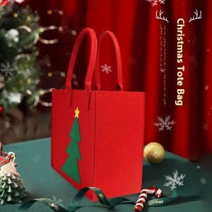 Bolsa de Compras Personalizada con Logotipo, para Exteriores, Impresa, para Comestibles, Regalo de San Valentín, Navidad, Bolsa de Fieltro con Diseño de Oso - Product Image 4