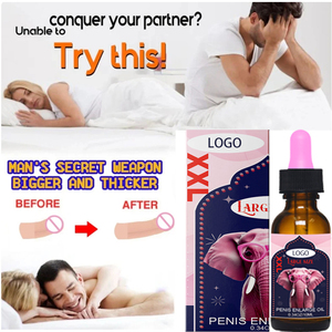 Nuevo Aceite de Masaje para Pene Natural y Orgánico para Hombres, Expande la Erección, Engrosa, Extiende, Nutre y Repara - Product Image 1