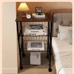 Chariot de rangement utilitaire roulant pour la cuisine à domicile, chariot de cuisine mobile en métal - Product Image 2