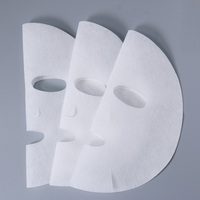 Tissu de masque en feuille de fibre de papier 40 GSM, matériaux de masque super absorbants, populaires en Thaïlande