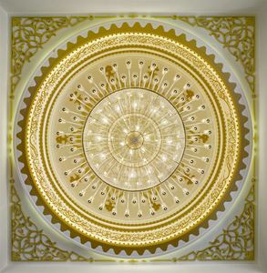 Lámpara <span class=keywords><strong>de</strong></span> Araña Estilo <span class=keywords><strong>Mezquita</strong></span> <span class=keywords><strong>de</strong></span> Cristal ECOJAS para <span class=keywords><strong>Casa</strong></span> <span class=keywords><strong>de</strong></span> Descanso, Centro Comercial, Hotel, Iluminación para Grandes Proyectos - Product Image 3