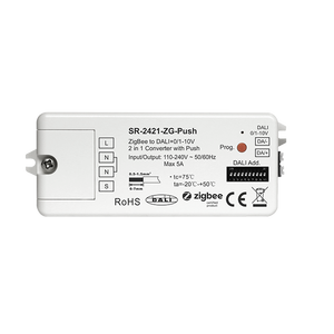 SR-2421-ZG-PUSH pequeno dimmer para drivers ou ballast